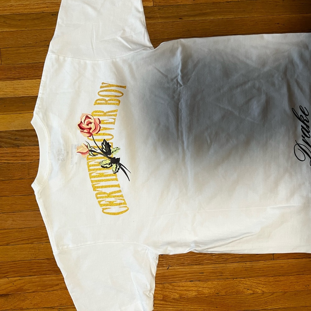 Nike drake white certified lover boy tshirt medium slim
